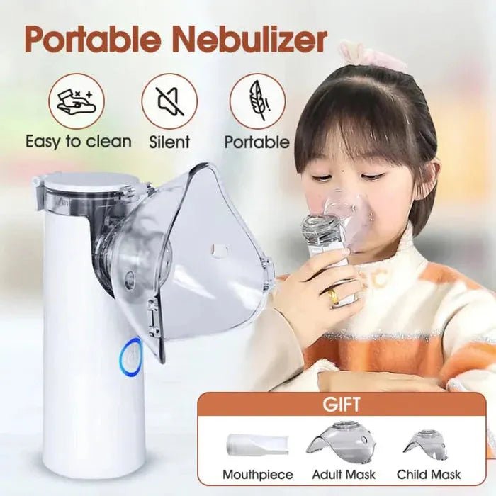 Mesh Nebulizer - Portable Inhaler for Adults & Kids - TrendBuyPK