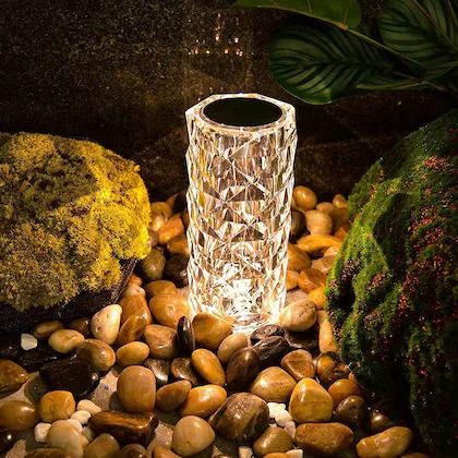 Crystal Rose Diamond Table Lamp - TrendBuyPK