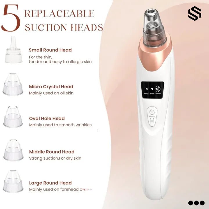 5 in 1 Blackhead Remover Vacuum Pore Cleaner – - TrendBuyPK